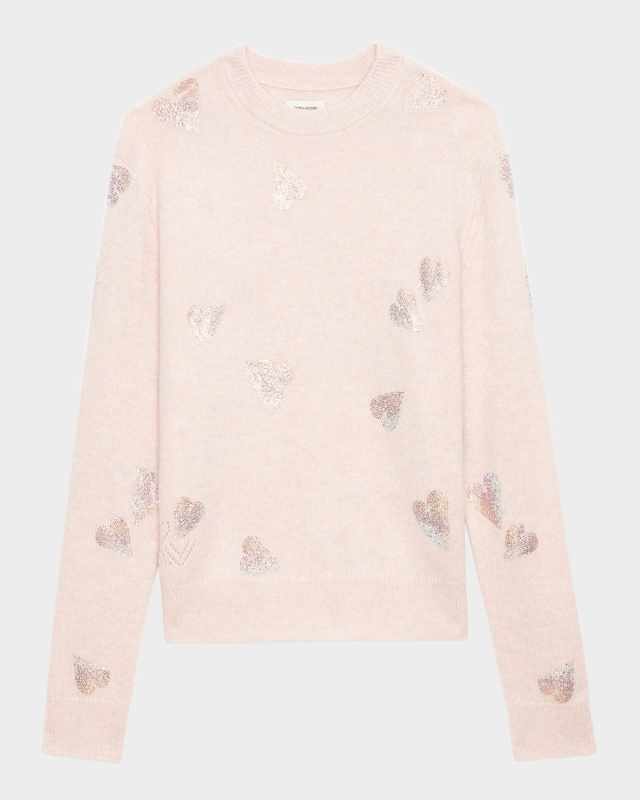 Pravis Cashmere Diamante Sweater
